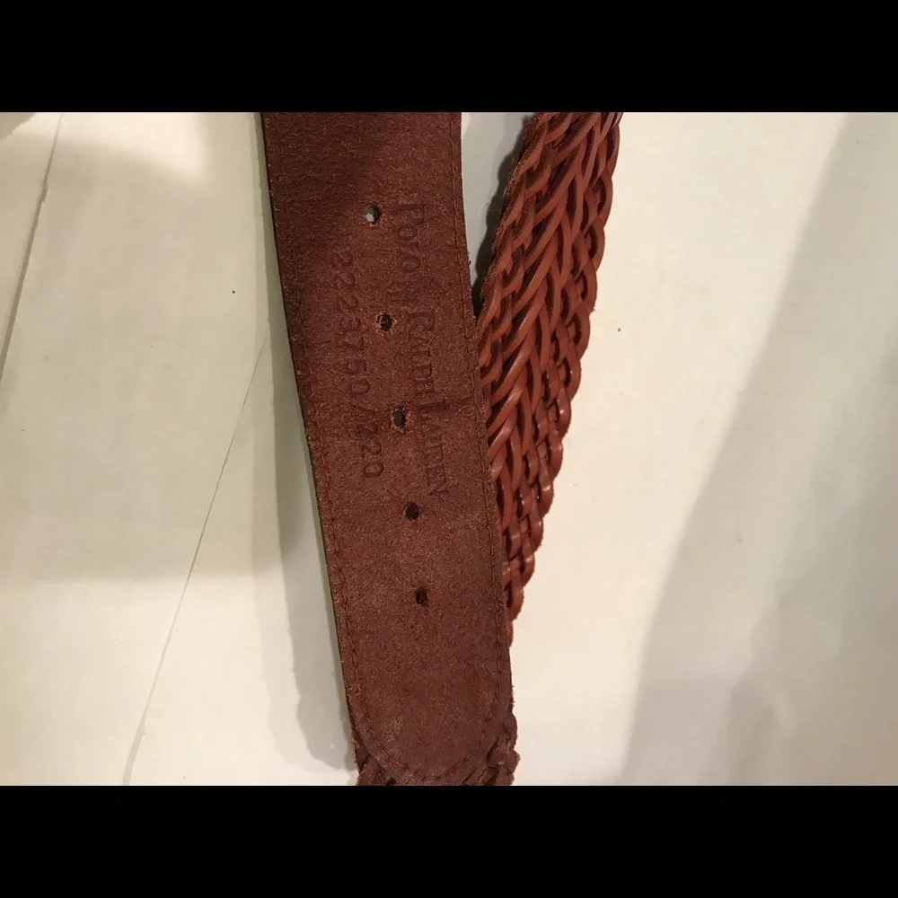 Woven Leather Belt